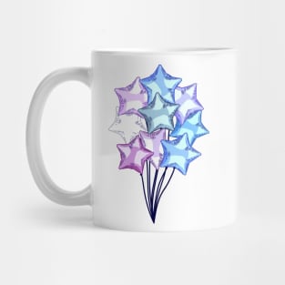 Helium Star Balloons Mug